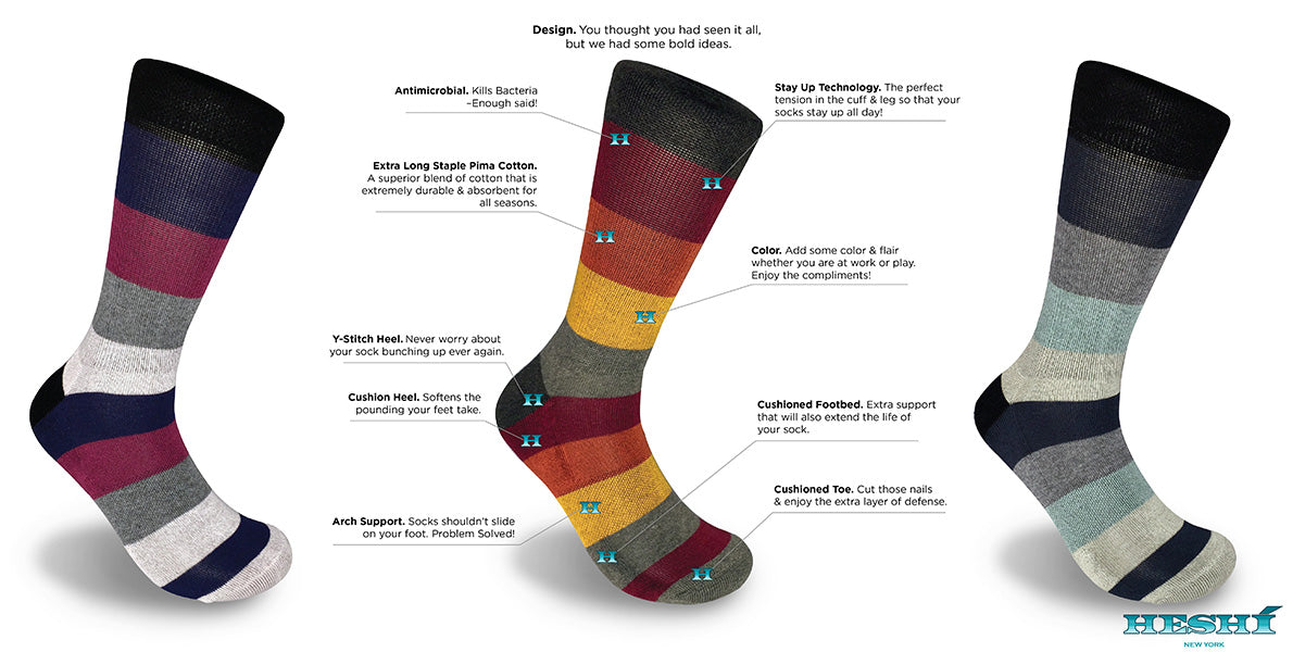 Mens designer fashion funky colorful cotton dress athletic cushioned comfortable socks women