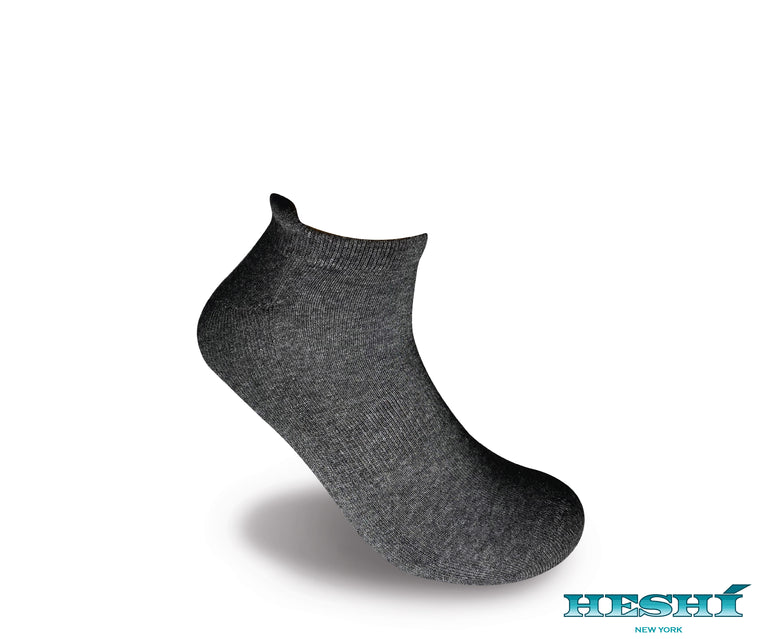 Heshí Ankle Sock - Charcoal