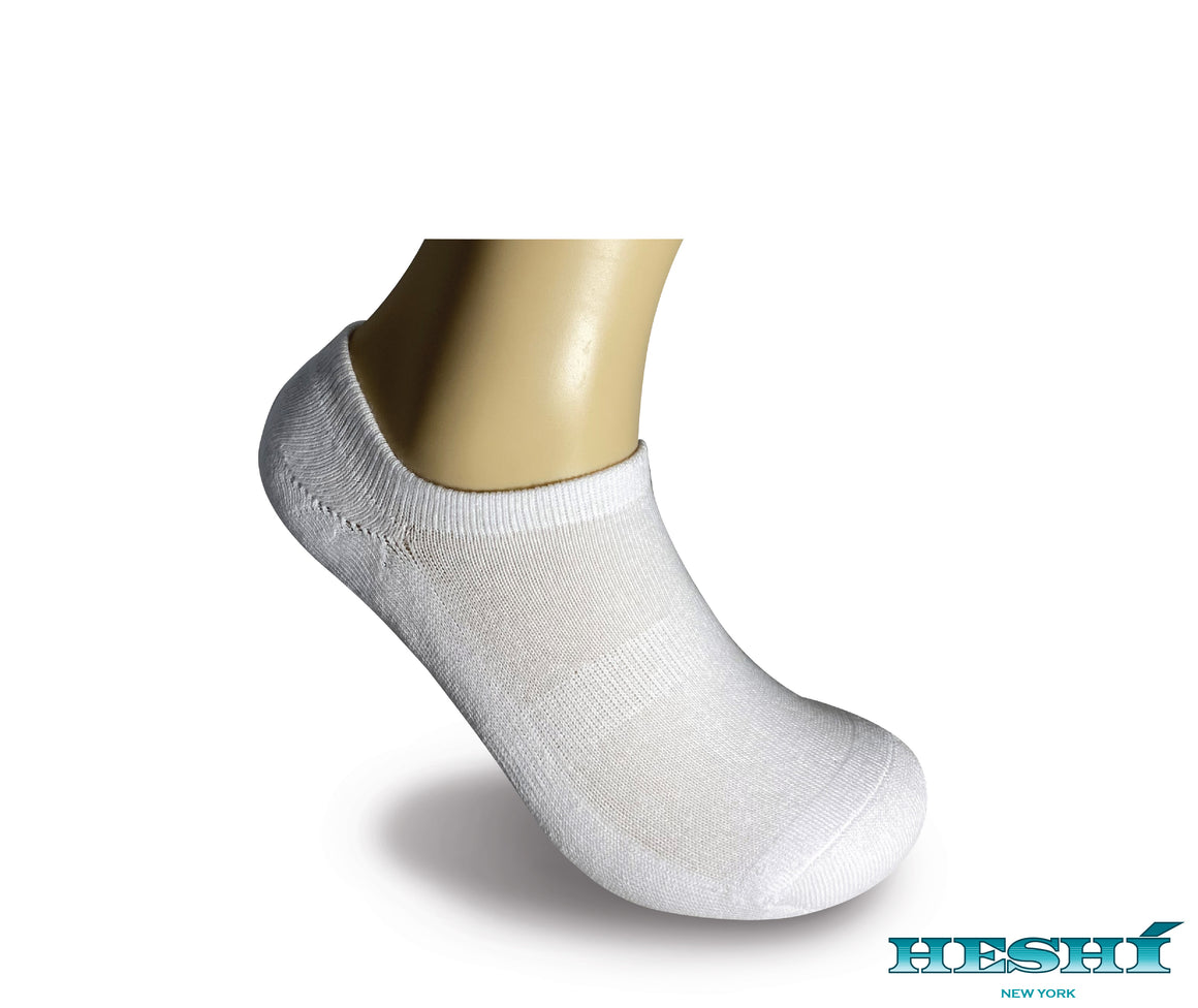 Heshí Invisible Liner Sock - White