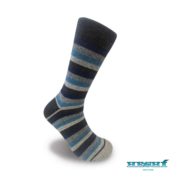 Heshí Cool Funky Colorful Fashion Comfort Mens Cotton Crew Online Designer Dress Sock